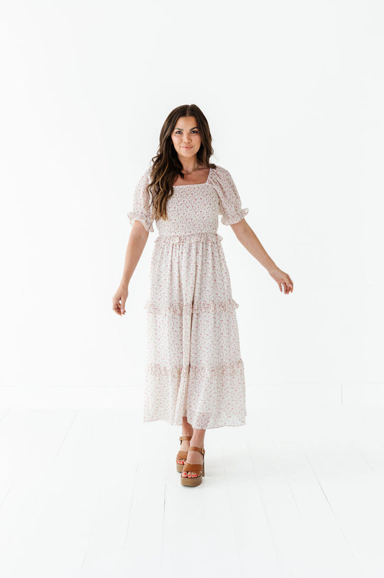 Celeste Ruffle Dress