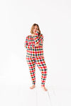 Women's You Had Me At Plaid Pajama Set