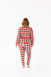 Women's You Had Me At Plaid Pajama Set