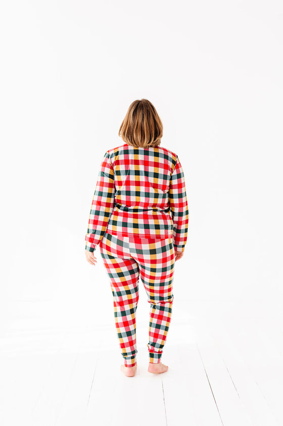 Women's You Had Me At Plaid Pajama Set