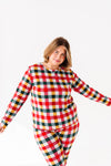 Women's You Had Me At Plaid Pajama Set