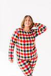 Women's You Had Me At Plaid Pajama Set