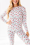 Women's Clarks Christmas Pajama Set