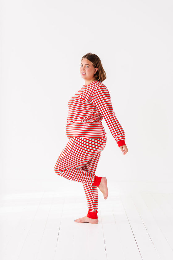 Women's Stripe Right Pajama Set