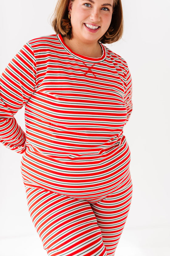 Women's Stripe Right Pajama Set