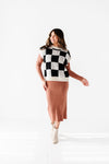 Willow Sweater Dress in Adobe