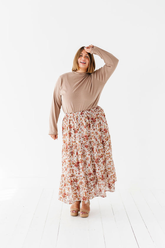 Nylah Tiered Skirt