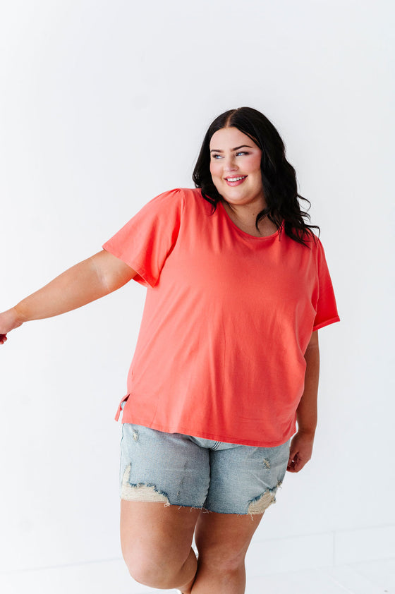 Marissa Top in Coral