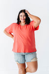 Marissa Top in Coral