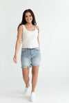 Tracy Tank in Oatmeal - Size S & XL Left