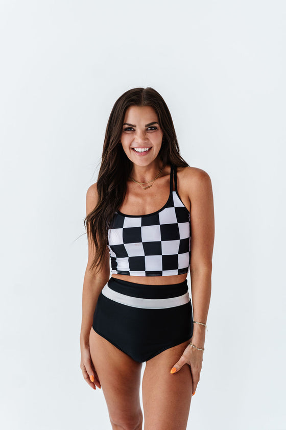 Finish Line Double Strap Top