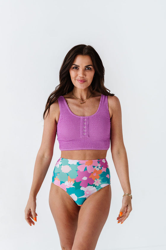 Mid Rise Bottoms in Oasis Floral