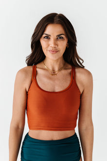  Double Strap Top in Rust
