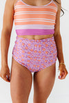 Daisy Sunrise High Waisted Ruched Bottoms