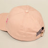 Pink Ribbon Baseball Cap in Dusty Pink