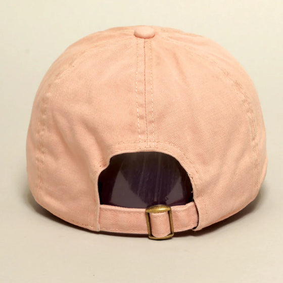 Pink Ribbon Baseball Cap in Hot Pink