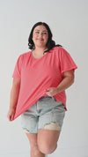 Marissa Top in Coral