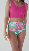 Mid Rise Bottoms in Oasis Floral