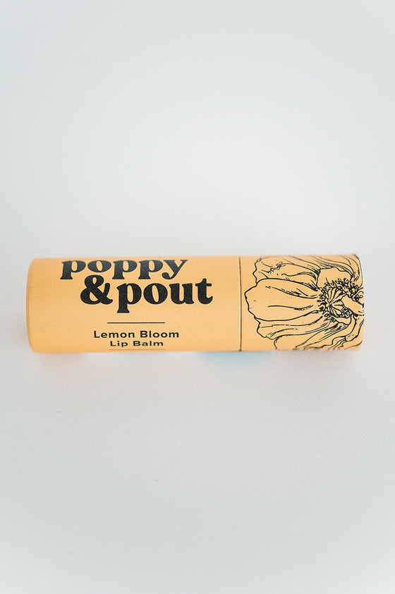 Poppy & Pout - Lemon Bloom Lip Balm
