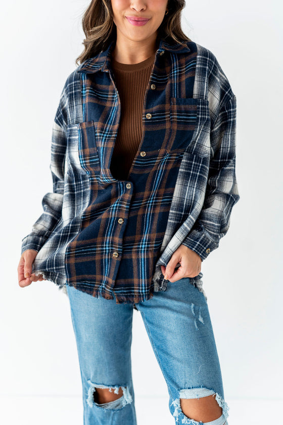 Laken Flannel Button Up