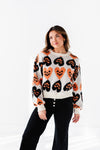 Spooky Scary Sweater in Ivory