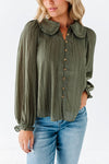 Saylor Top in Olive