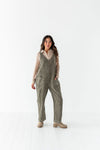 Kit Corduroy Overalls in Olive