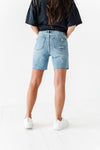 Knox Distressed Patch Shorts