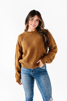  Peyton Woven Sweater - Size Medium Left