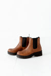 Maps Chunky Chelsea Boot in Cognac