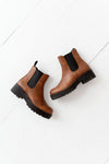 Maps Chunky Chelsea Boot in Cognac