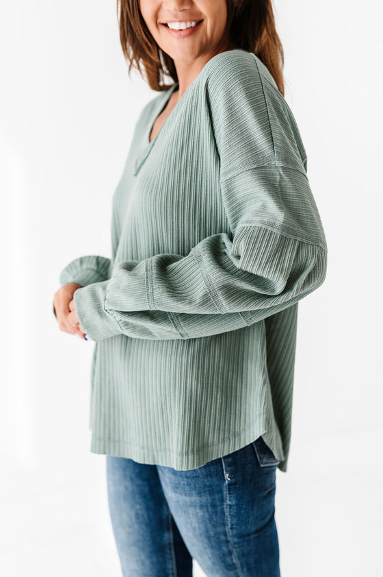 Theo Sweater in Sage