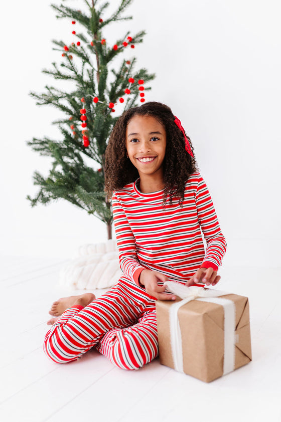 Children's Stripe Right Pajama Set