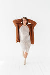 Chilton Cardigan in Brown