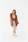 Chilton Cardigan in Brown