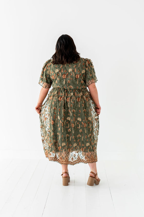 Francesca Embroidered Dress