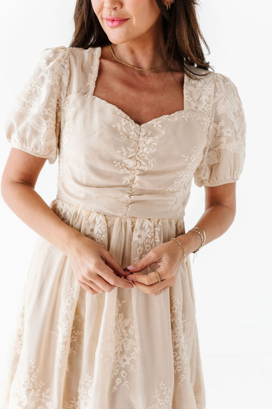 Missy Embroidered Dress
