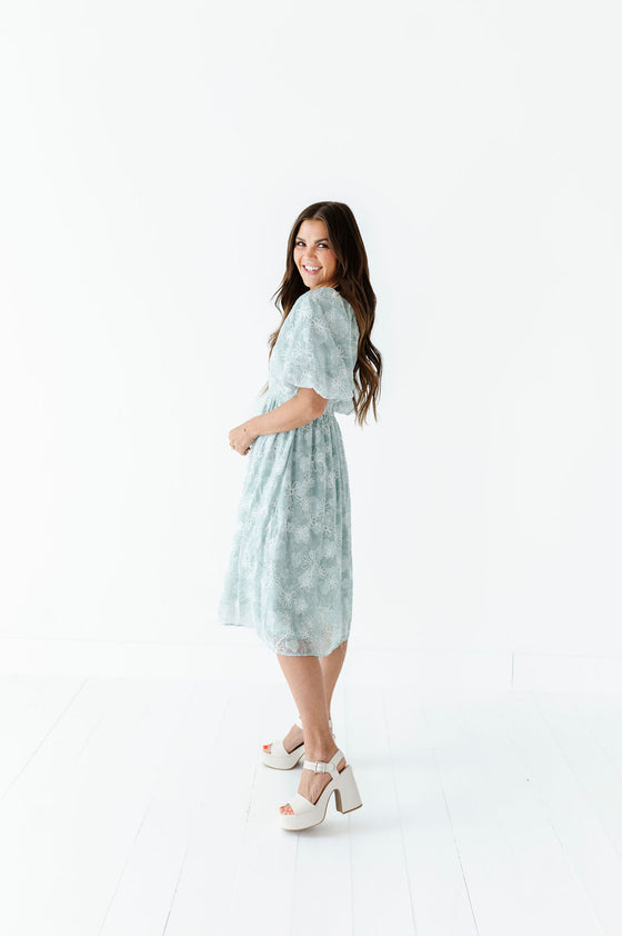 Tenille Embroidered Dress