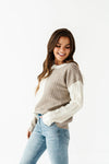 Noah Colorblock Sweater - Size S & L Left