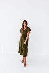 Mollie Midi Dress in Olive