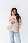 "Football Mom" Jacquard Sweater