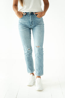  Marty Cropped Straight Jeans