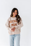 "Football Mom" Jacquard Sweater