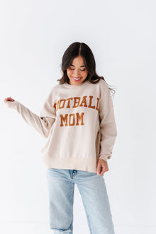  "Football Mom" Jacquard Sweater