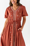 Colleen Embroidered Dress