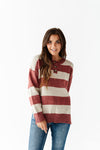 Billie Stripe Sweater - Size S/M Left
