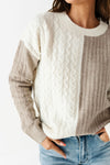 Noah Colorblock Sweater - Size S & L Left