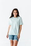 Abbie Crewneck T-Shirt in Mint