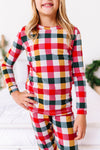 Children's You Had Me At Plaid Pajama Set