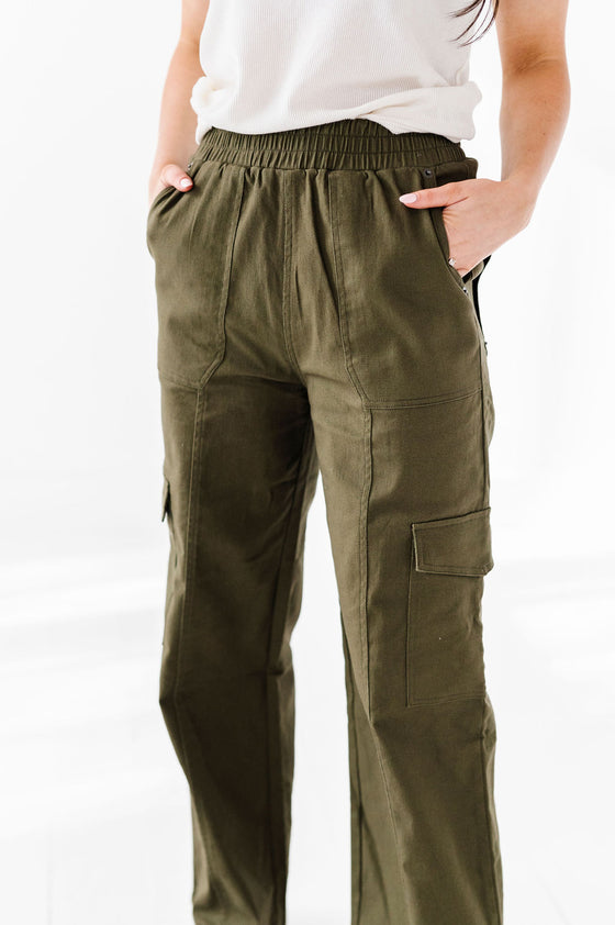 Jensen Cargo Pants in Olive